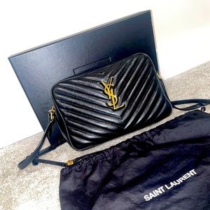 Authentic! YSL LOU CAMERA BAG IN QUILTED LEATHER!
